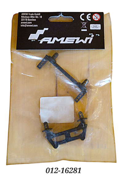 Karosseriehalter vorne & hinten Truggy Hyper Go