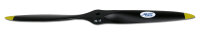 Fiala 2-Blatt 44x26 Verbrenner Holzpropeller - schwarz