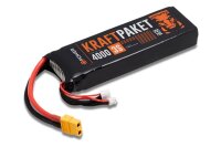D-Power KRAFTPAKET 4000 3S LIPO 11,1 V 35/70C  - XT60