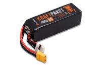 D-Power KRAFTPAKET 4000 6S LIPO 22,2 V 35/70C  - XT90