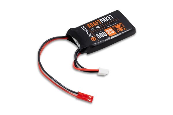 D-Power KRAFTPAKET 500 2S LIPO 7,4 V 35/70C  - BEC