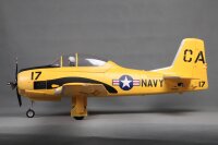 FMS T-28D Trojan V4 gelb - 142 cm