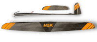 HEPF H5K strong elektro 1,5m voll Carbon PNP F5K