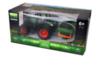 RC-Traktor mit Düngerstreuer, Sound & Licht, 1:24 RTR grün