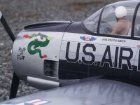 T-28 Trojan (silber/blau) / 1770mm