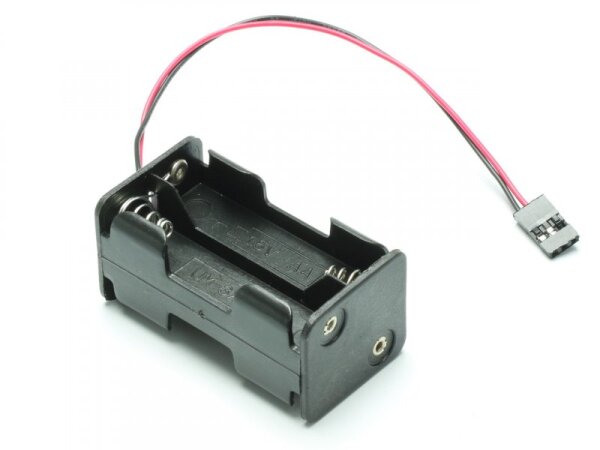 Battery box square 4 x AA Mignon