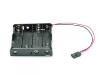 Batterie Box 4 x AA (flach)