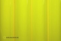 Oracover Breite 60cm, L&auml;nge 1m in floureszierend gelb