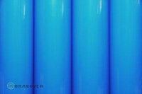 Oracover Breite 60cm, Länge 1m in floureszierend blau