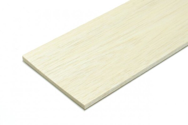Balsa Brettchen 12,0 x 100 x 1000mm (VE=5St.)