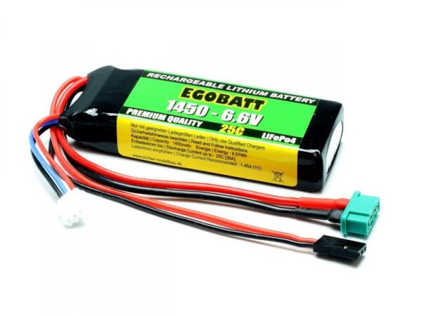 LiFe Battery EGOBATT 1450 - 6.6V (25C)