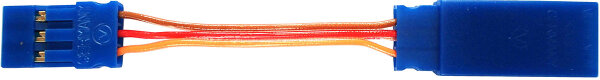 Servoverlängerungskabel  35cm (System JR) 3x0,14mm² flach PVC Vogel