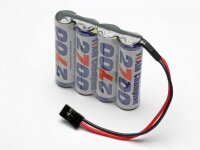NiMH RX battery Team Champion 2700 - 4,8V (flat)