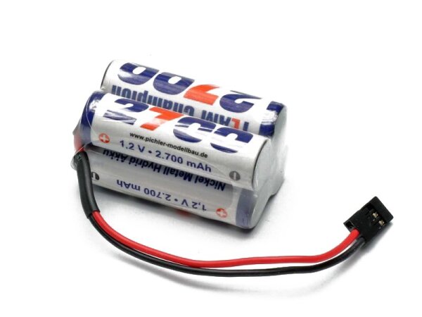 NiMH RX battery Team Champion 2700 - 4,8V (square)
