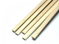 Balsa-Leiste 10.0 x 10.0 x 1000 mm (VE=10St.)