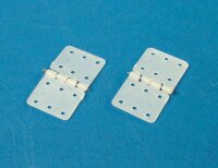 Nylon Scharnier mit Stift 28 x 15mm (VE=10St.)