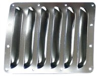 Lüftungsgitter Aluminium 120 x 100 mm (silber)