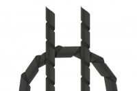Spiralschlauch 10x8,2 mm schwarz 1m