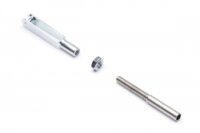 Matall Gabelkopf mit Gewindelöthülse 2,3mm, M2,5, 2 Stück