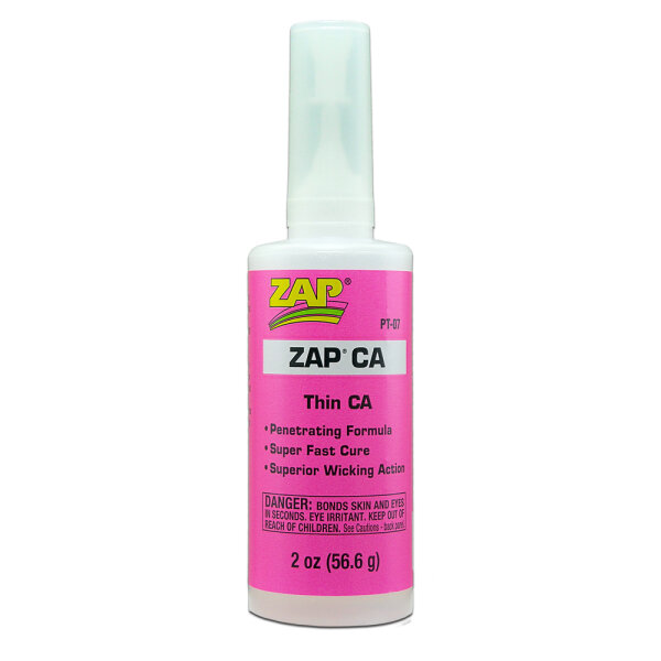 ZAP CA PT-07 Sekundenkleber, dünnflüssig, 56,6g