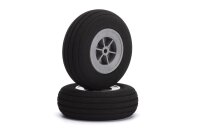 Moosräder Deluxe 53mm mit Rillen, 2Stück