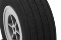 Moosräder Deluxe 53mm mit Rillen, 2Stück