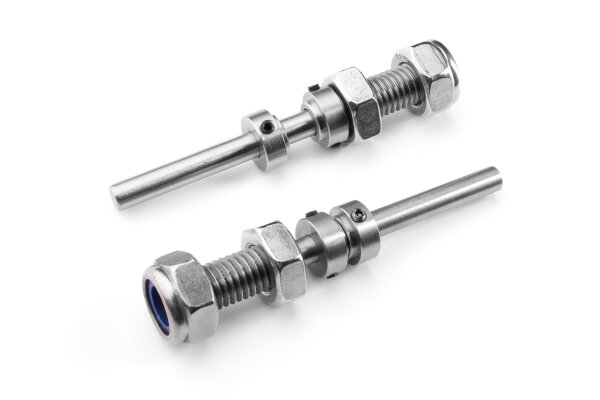 Radwelle 5mm M8 (2 Stück)