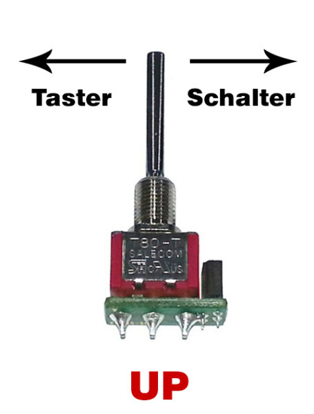 Tastschalter UP DS Sender DUPLEX 2,4EX