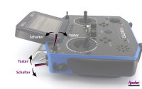 Tastschalter DOWN DS Sender DUPLEX 2,4EX