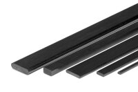 Kohlenfasser-VIerkantstab 4,0x7,0x1000mm
