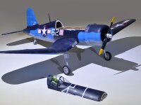 Phoenix F4U Corsair GP/EP ARF - 180cm