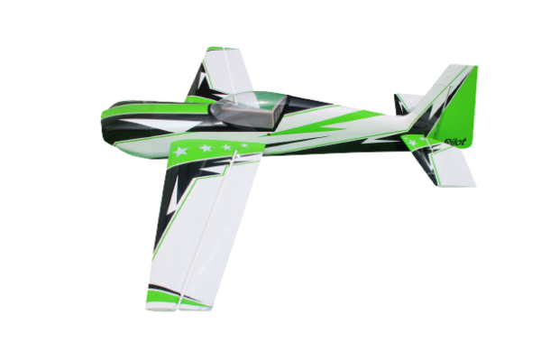 Pilot RC Laser 88 weiß-grün (07)