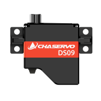 CHASERVO DS09 9mm HV Servo mit Befestigungslaschen für liegende Montage