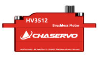 CHASERVO HV3512 25T low profile HV Brushless Servo, stehende Montage