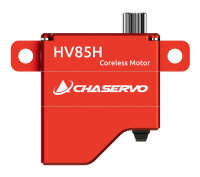 CHASERVO HV85H 8,5mm HV 10kg Servo Coreless liegende Montage