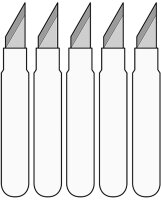 DONAU ELEKTRONIK Ersatzmesser 5 Stk. für MS02