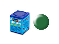 laubgrün, seidenmatt RAL 6001 Aqua Color 18 ml