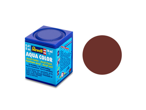 Ziegelrot, matt Aqua Color 18 ml