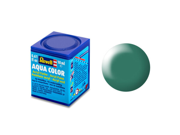 Aqua patinagrün, seidenmatt