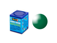 Aqua smaragdgrün, glänzend