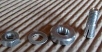 Spannkonus Alu, selbstzentrierend 6mm, Schaft 8mm