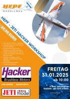 HEPF - JETI Hacker Workshop am Freitag 31. Januar 2025