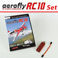 Set: aeroflyRC10 mit Interface für Summensignal (HoTT/Jeti/Core)