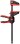 BESSEY Einhandzwinge mit drehbarem Griff "EZ360" Spannweite 450 mm Ausladung 80 mm Spreizweite 195-615 mm Schiene 18x5 mm Spannkraft 1.400N