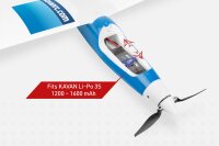 KAVAN Falke 1800mm incl. GR6 vario Rx - blue