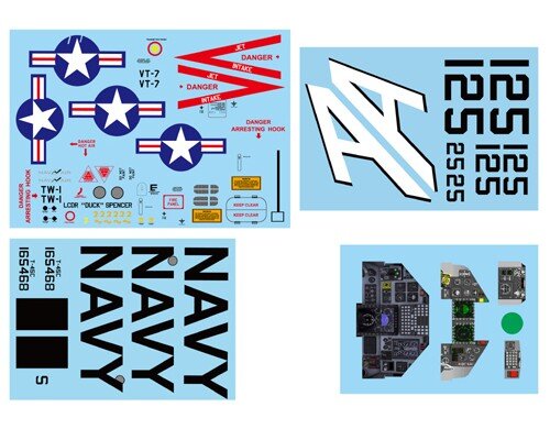 Freewing T-45 Decal Set