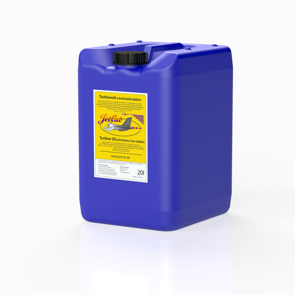 JetCat Turbinenöl 20L mit Antistatic-Additiv 20 Liter, für 400 Liter Kraftstoff