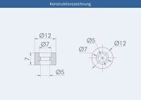 T-Motor T8044 F3P Indoor Propeller Kristallblau
