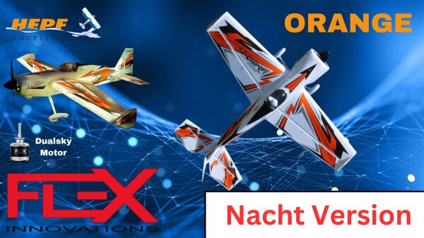 Flex Innovations LASER 200 60E SUPER PNP night orange