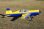 110" Yak 54 Extreme Flight Yellow/Blue 2,79m